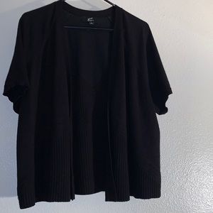 GNW Black Shrug 2x Short Cardigan
